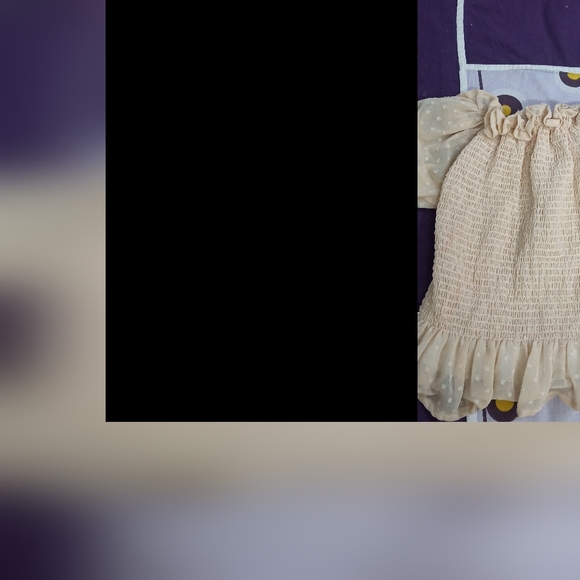 ✅Offshoulder peach top - Picture 4 of 5